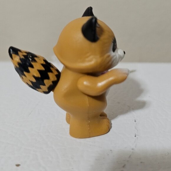 Vintage Kenner LPS Chirpy Tree Friends RACCOON 1994 Littlest Pet Shop - Picture 4 of 5